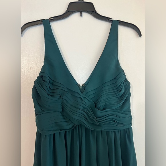 Birdy Grey Dresses Birdy Grey Laurie Empire Gown Emerald Green